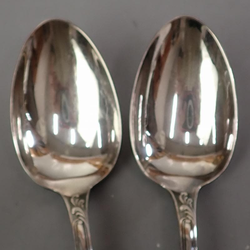 RU-5241　クリストフル　シルバー　マルリーテーブルスプーン　20.5㎝ペア