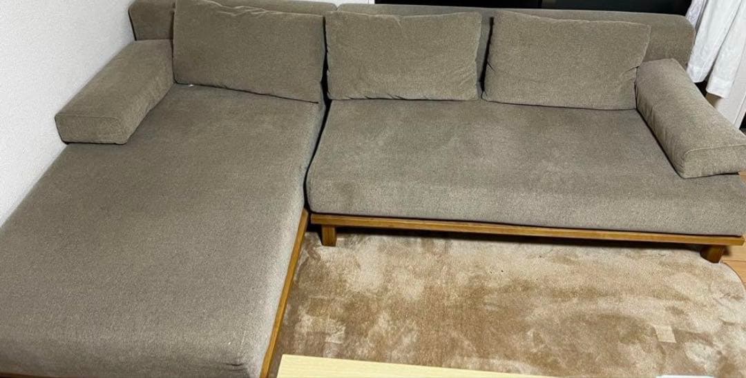 カウチソファ SIEVE シーヴ ブラウン