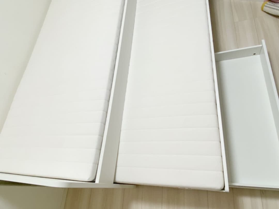 IKEA SLAKT スレクトシングルベッド2段ベッド収納付き横浜市神奈川区