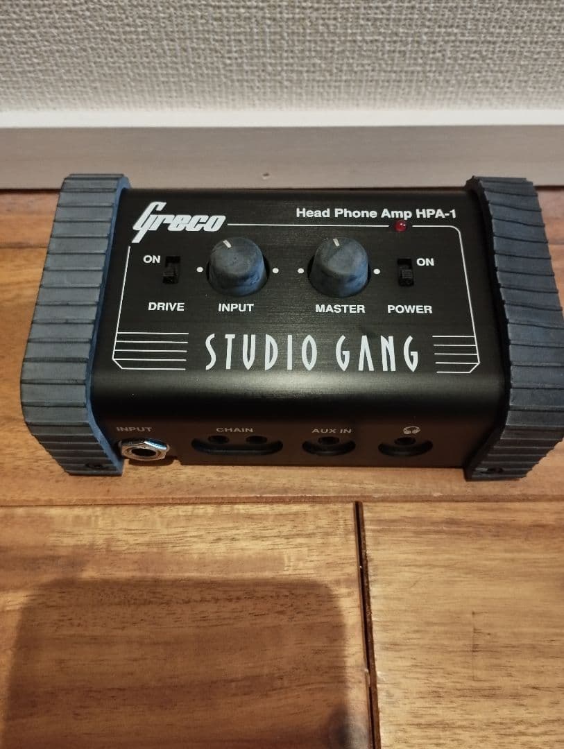 動作確認済】Greco ヘッドフォンアンプ hpa-1 ヘッドフォン付属 - メルカリ
