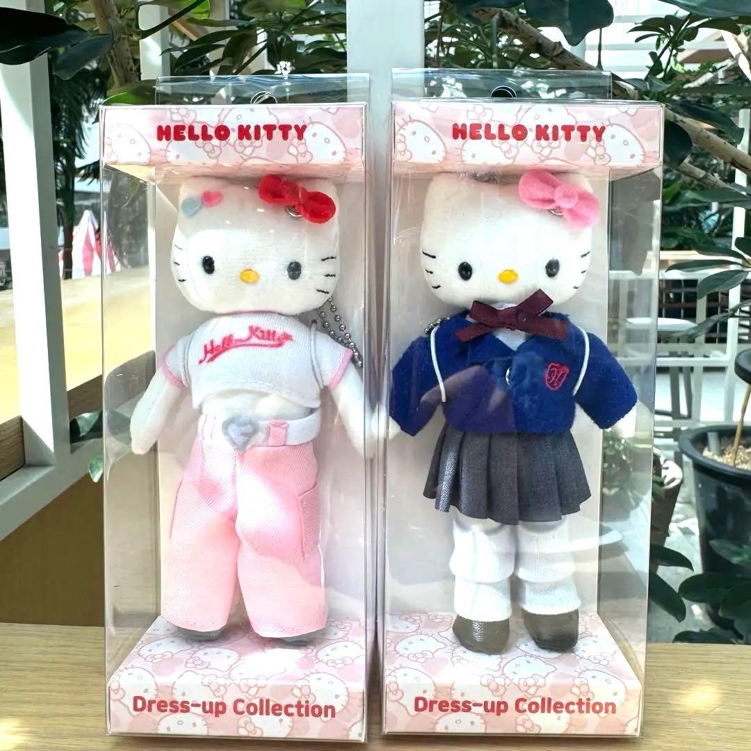 韓国限定 ドレスアップ 50周年 キティ 足長 Y2K K-ファッション 脚長