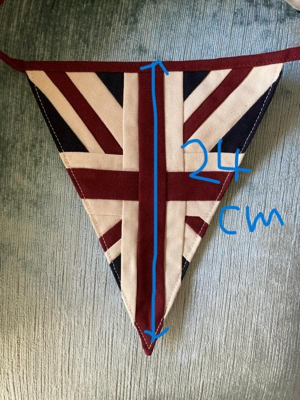 ガーランド ユニオンジャック 英国旗 プラチナジュビリー エリザベス女王