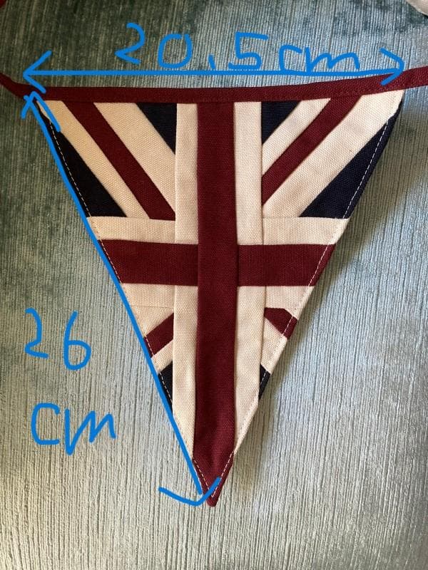 ガーランド ユニオンジャック 英国旗 プラチナジュビリー エリザベス女王