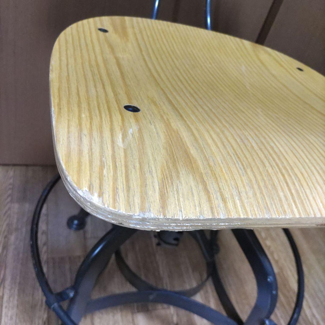 クラッシュゲート　椅子　回転式　高さ調整可能