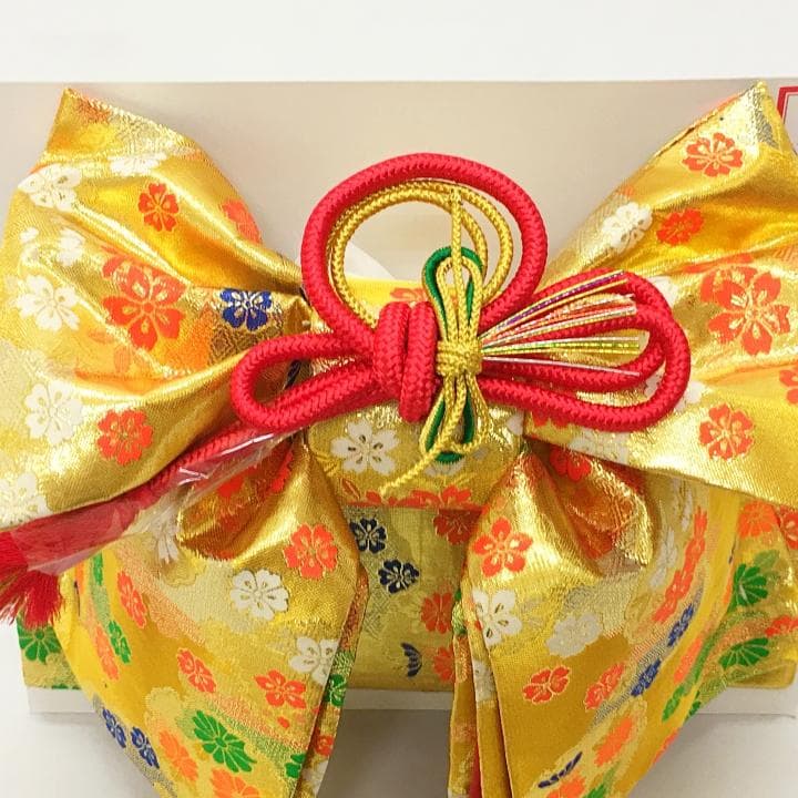 【新品】結び帯 作り帯 七五三 753 大 七歳 晴れ着 女の子 女児 470