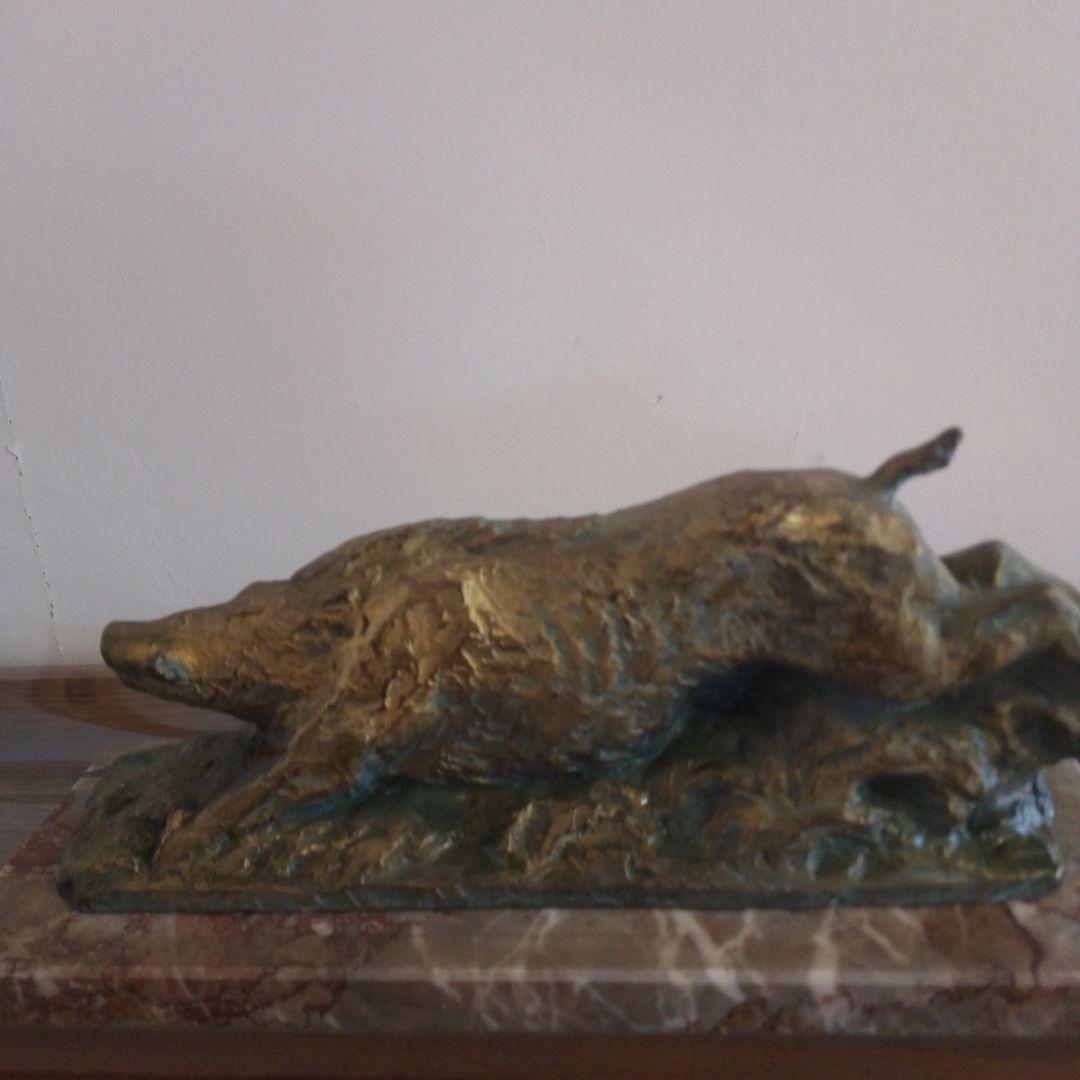 ブロンズ像猪　北村西望ブロンズ像　本土のみ方まとめ買い出来ます。