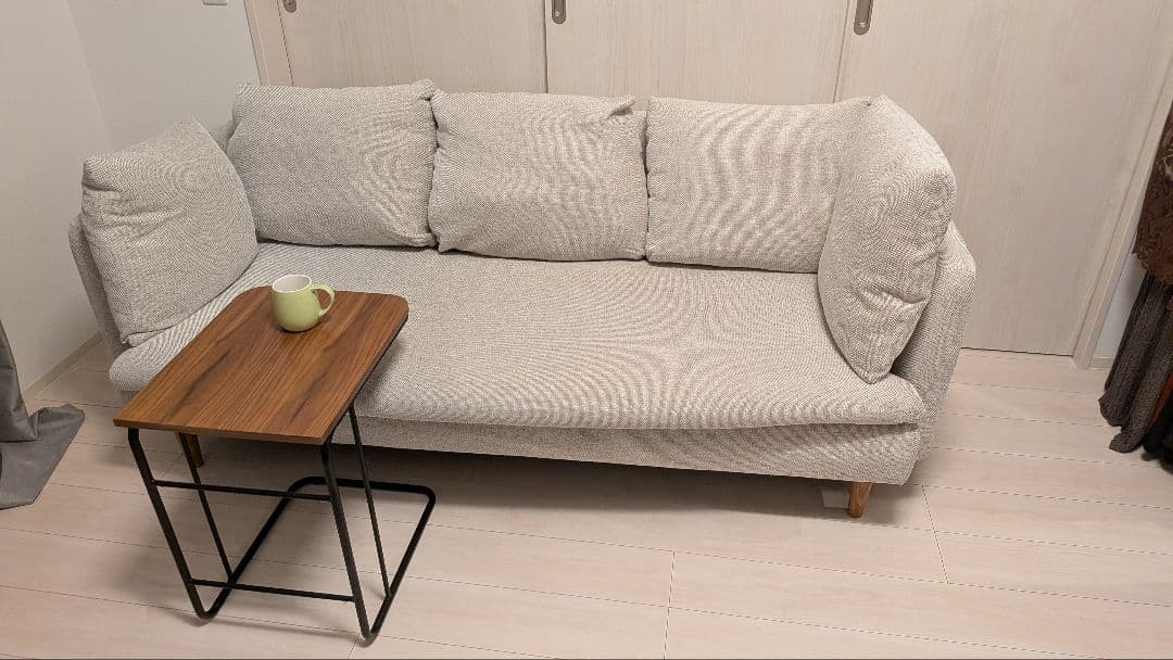 UNICO 3人掛けソファ ベージュ