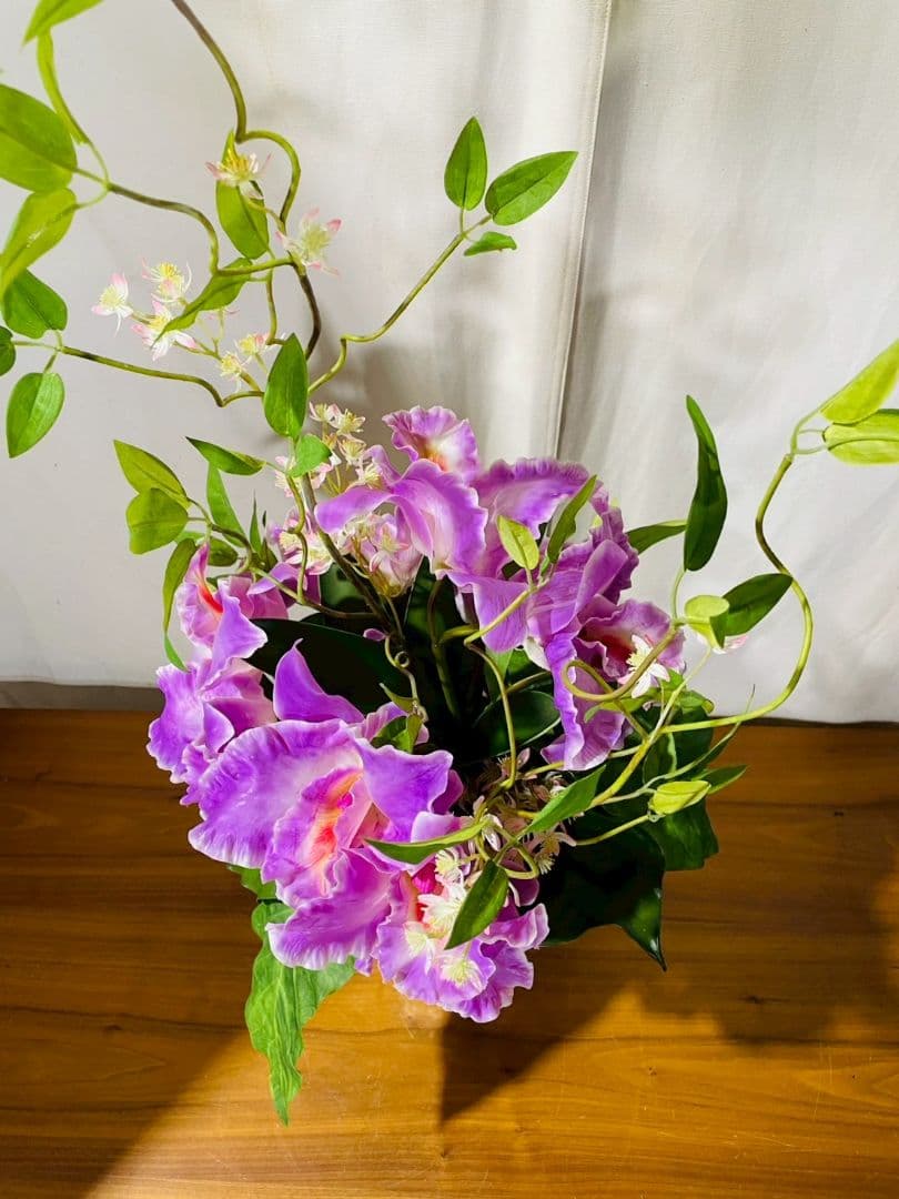 (nr/10.28/40)エミリオ・ロバ カトレア 4L23 造花