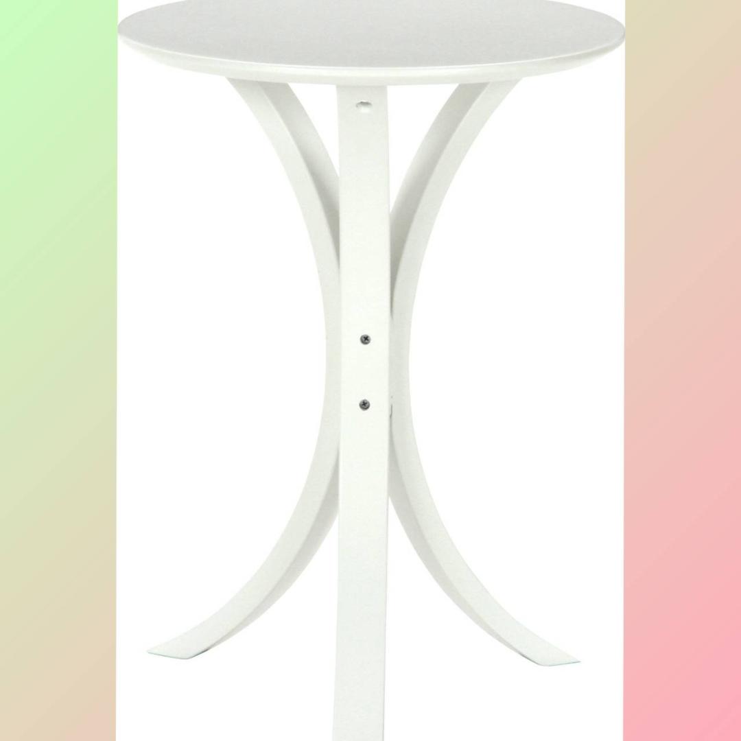 丸形 サイドテーブル シンプル ソファとの相性バツグン