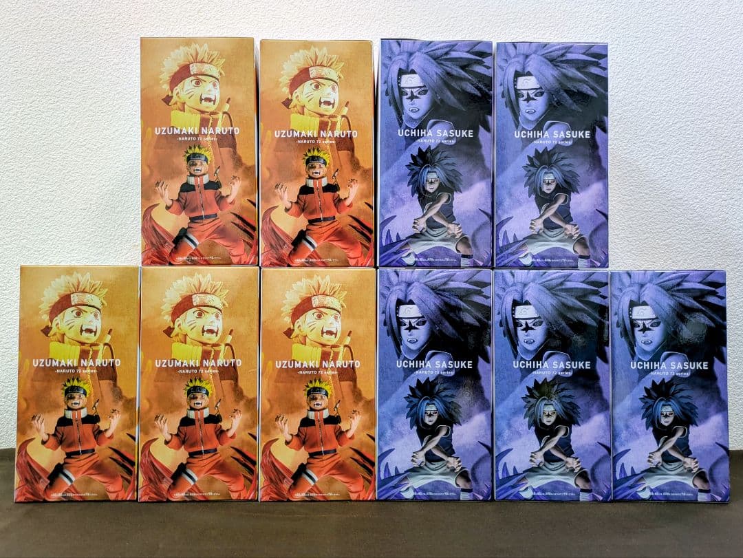 ナルト疾風伝 ナルト サスケ NARUTO 72 series フィギュア10点