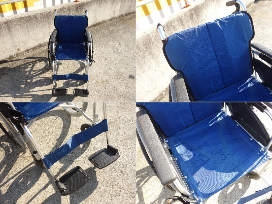 K▼川村義肢 車いす 車椅子 スタンダード 自走型 自走用 (38212)