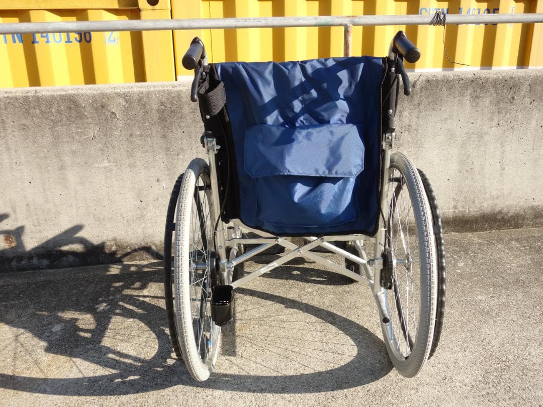 K▼川村義肢 車いす 車椅子 スタンダード 自走型 自走用 (38212)
