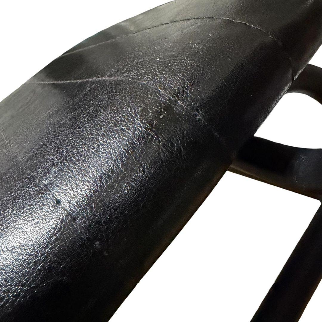 【スリーアイ】アンティークデザイン インダストリアル スチールフレームチェアー