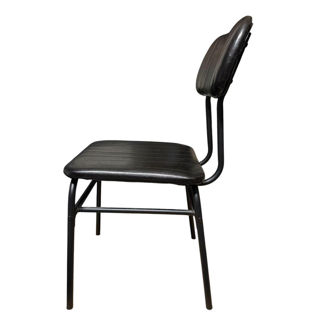 【スリーアイ】アンティークデザイン インダストリアル スチールフレームチェアー