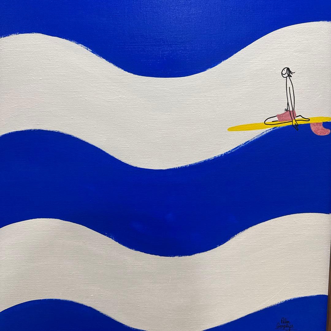 豊田弘治さん 絵画 ロンハーマン ハンドルメイドアート