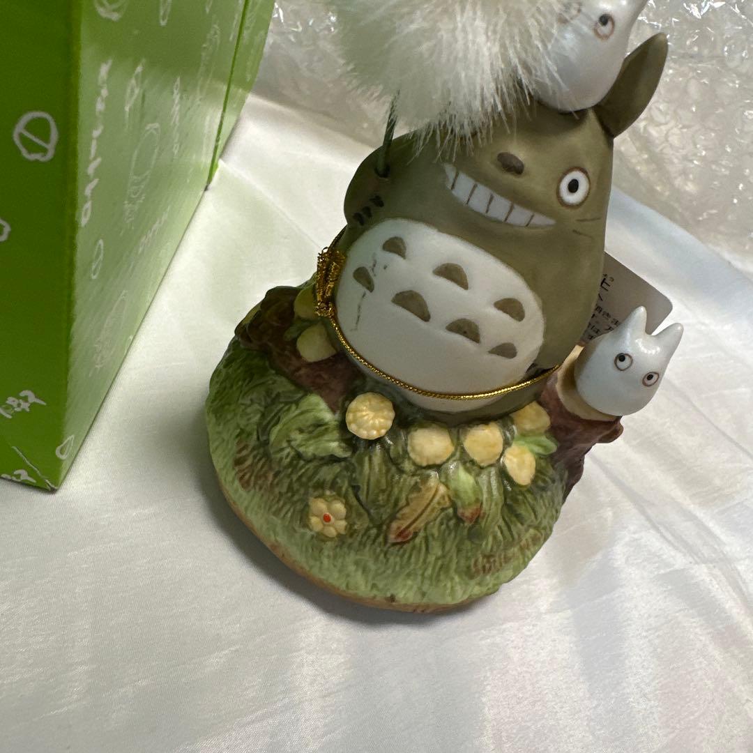 希少　たんぽぽ　となりのトトロ オルゴール 陶器製