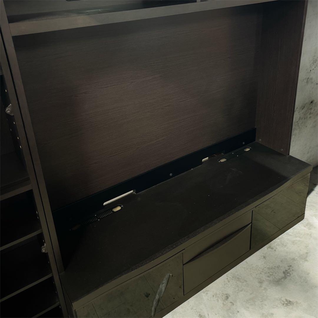 モーブル　壁面収納　テレビボード　3点セット