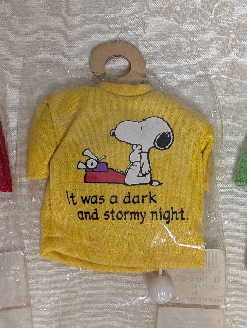 スヌーピー　オルゴール　Tシャツ型　３点セット　希少　レア