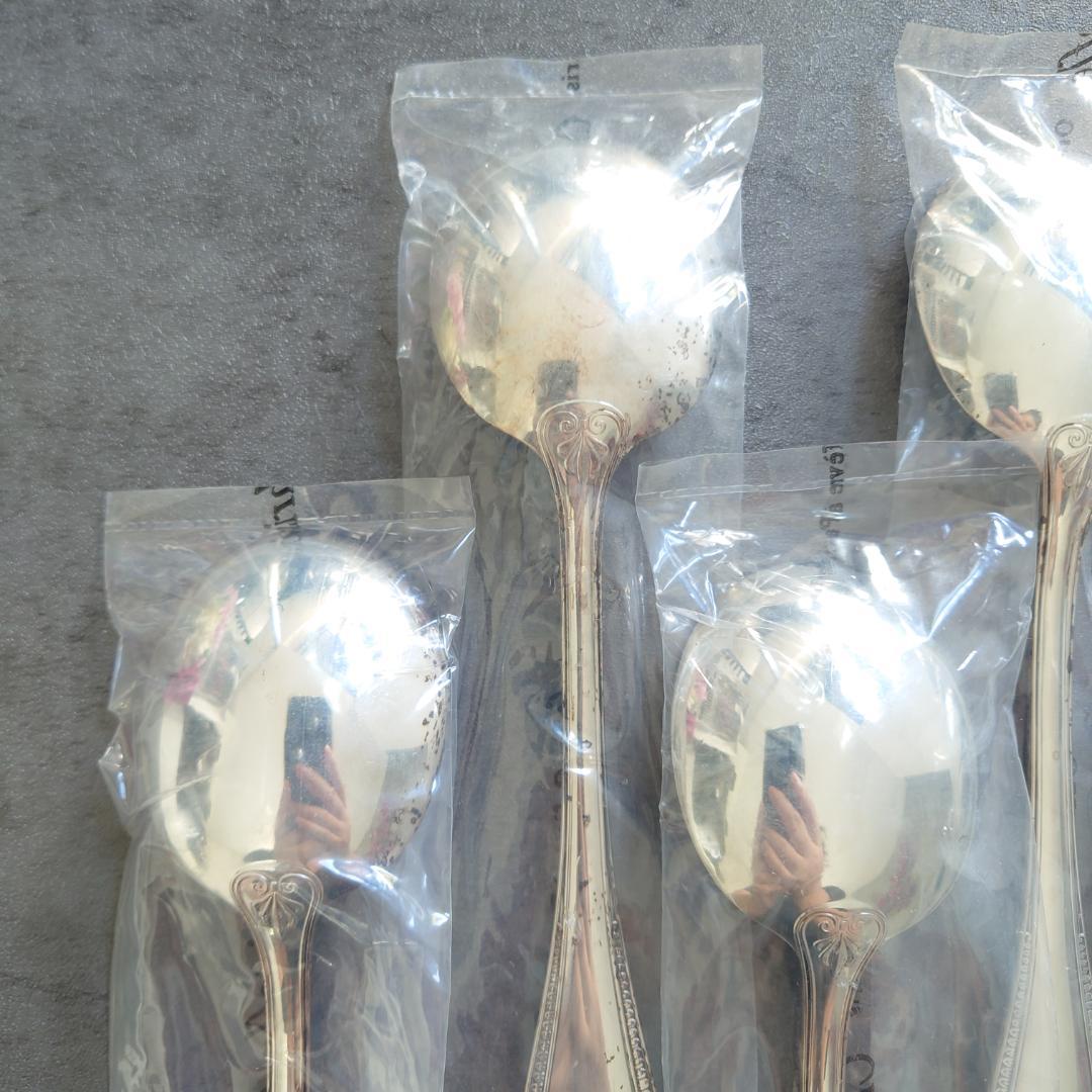 希少 クリストフル マルメゾン 未開封 コンソメスプーン 6点