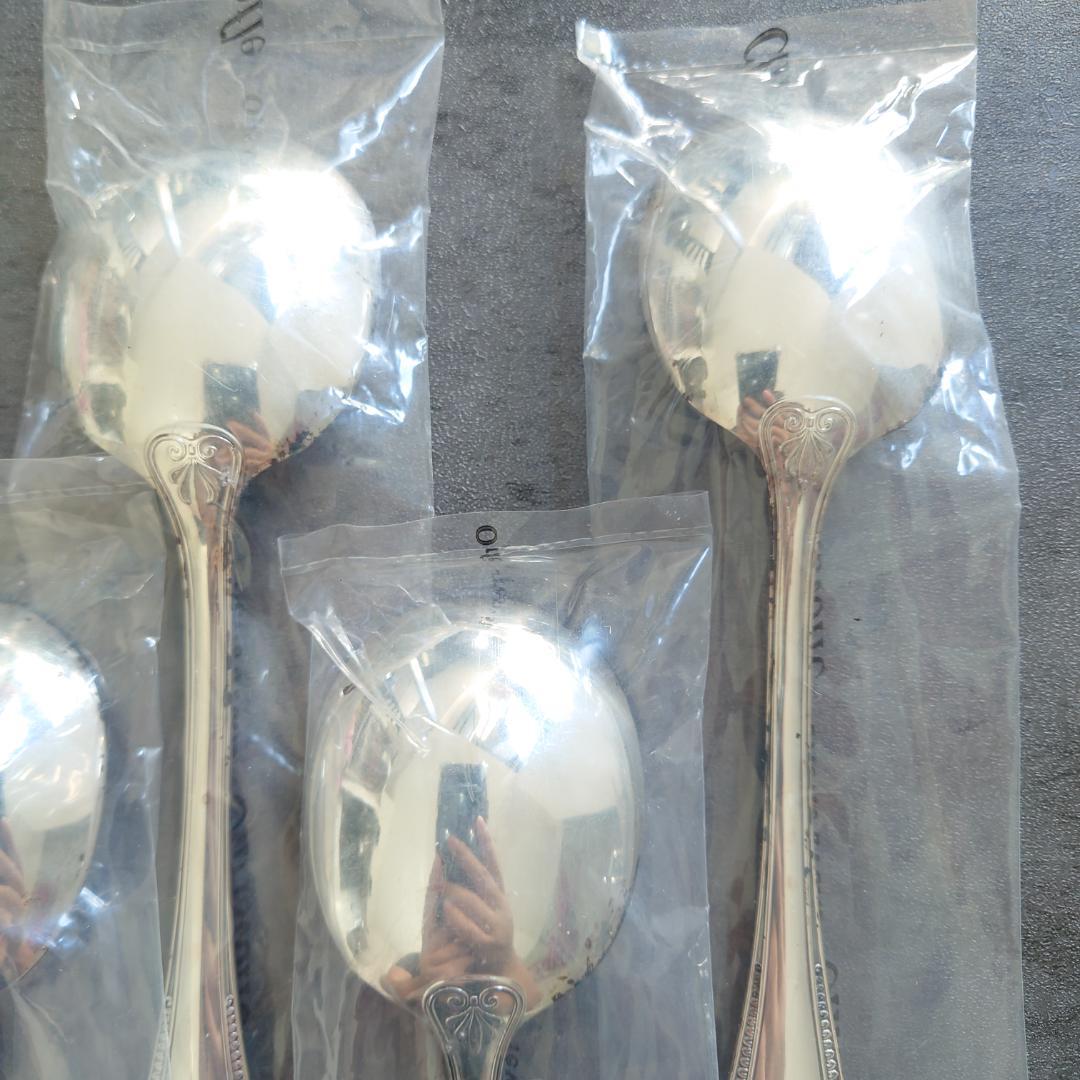 希少 クリストフル マルメゾン 未開封 コンソメスプーン 6点