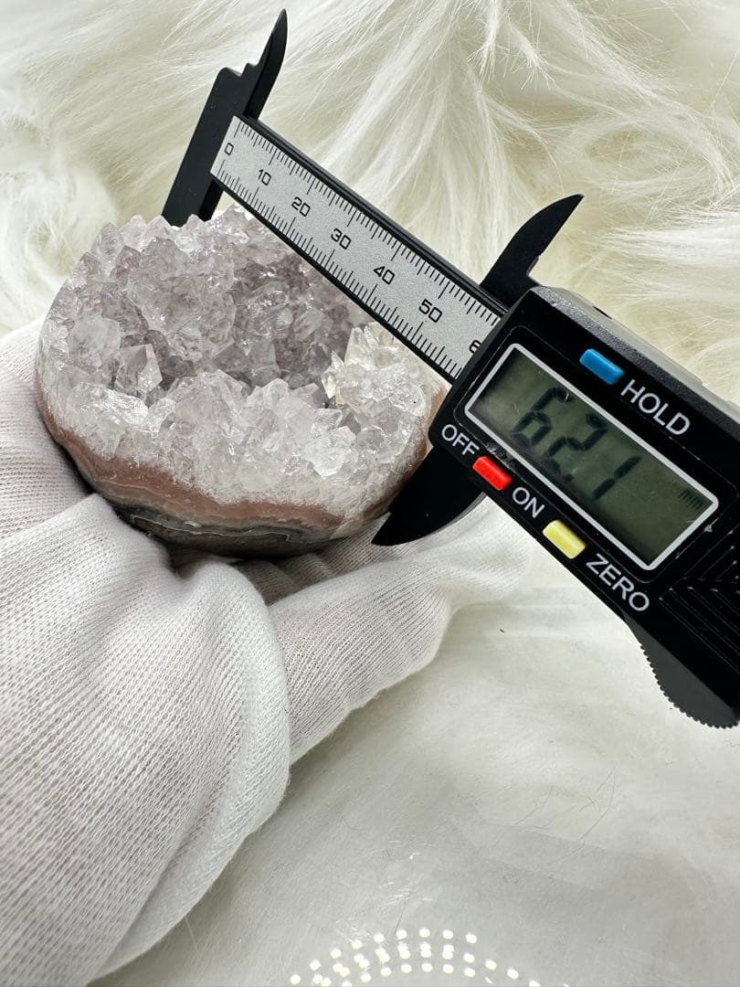 ホワイトアメジスト クラスター 超美品！ 1098