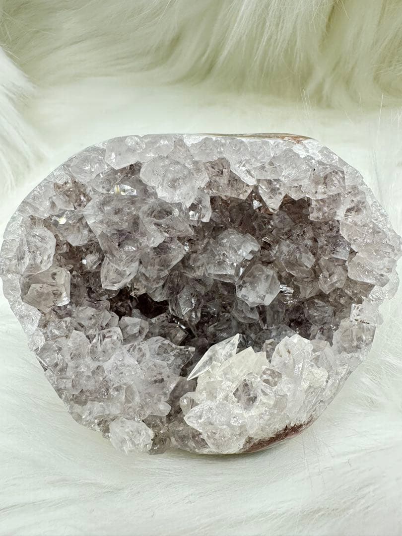 ホワイトアメジスト クラスター 超美品！ 1098