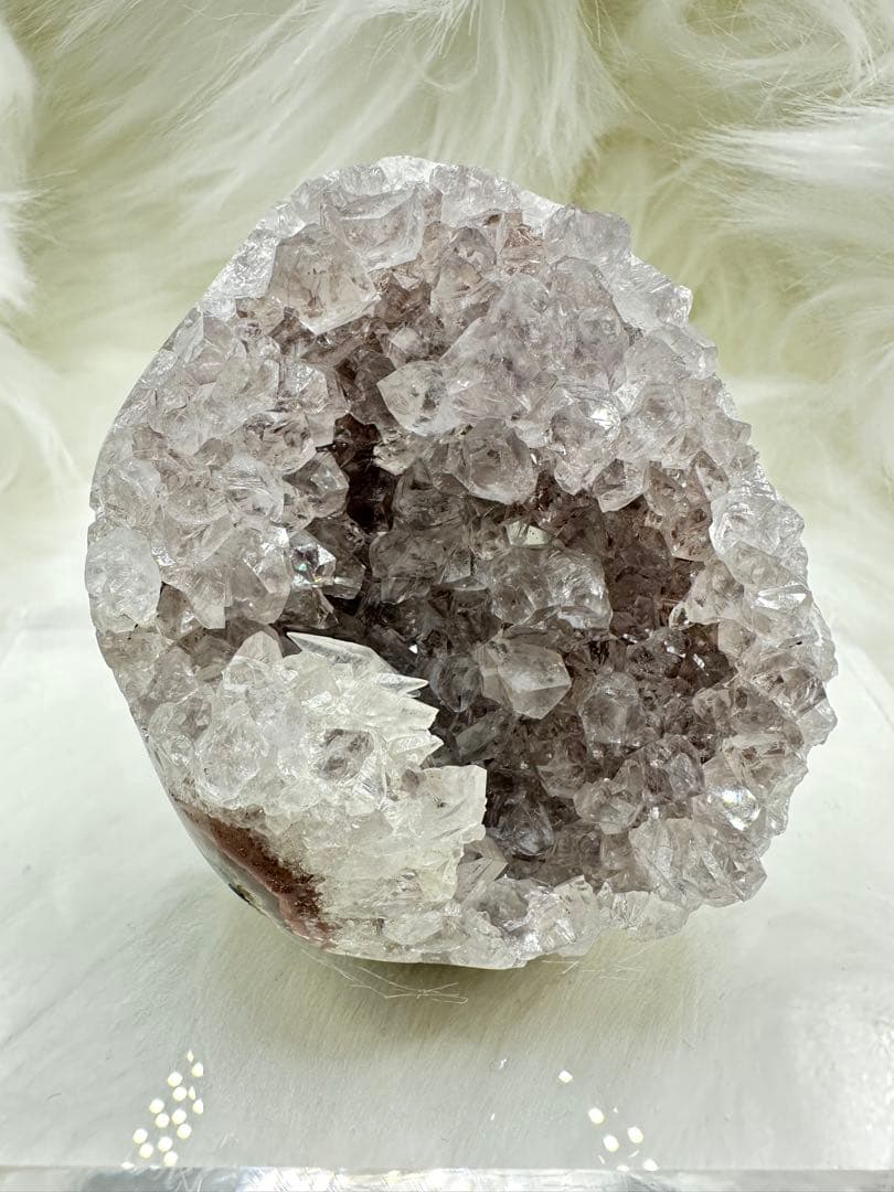 ホワイトアメジスト クラスター 超美品！ 1098