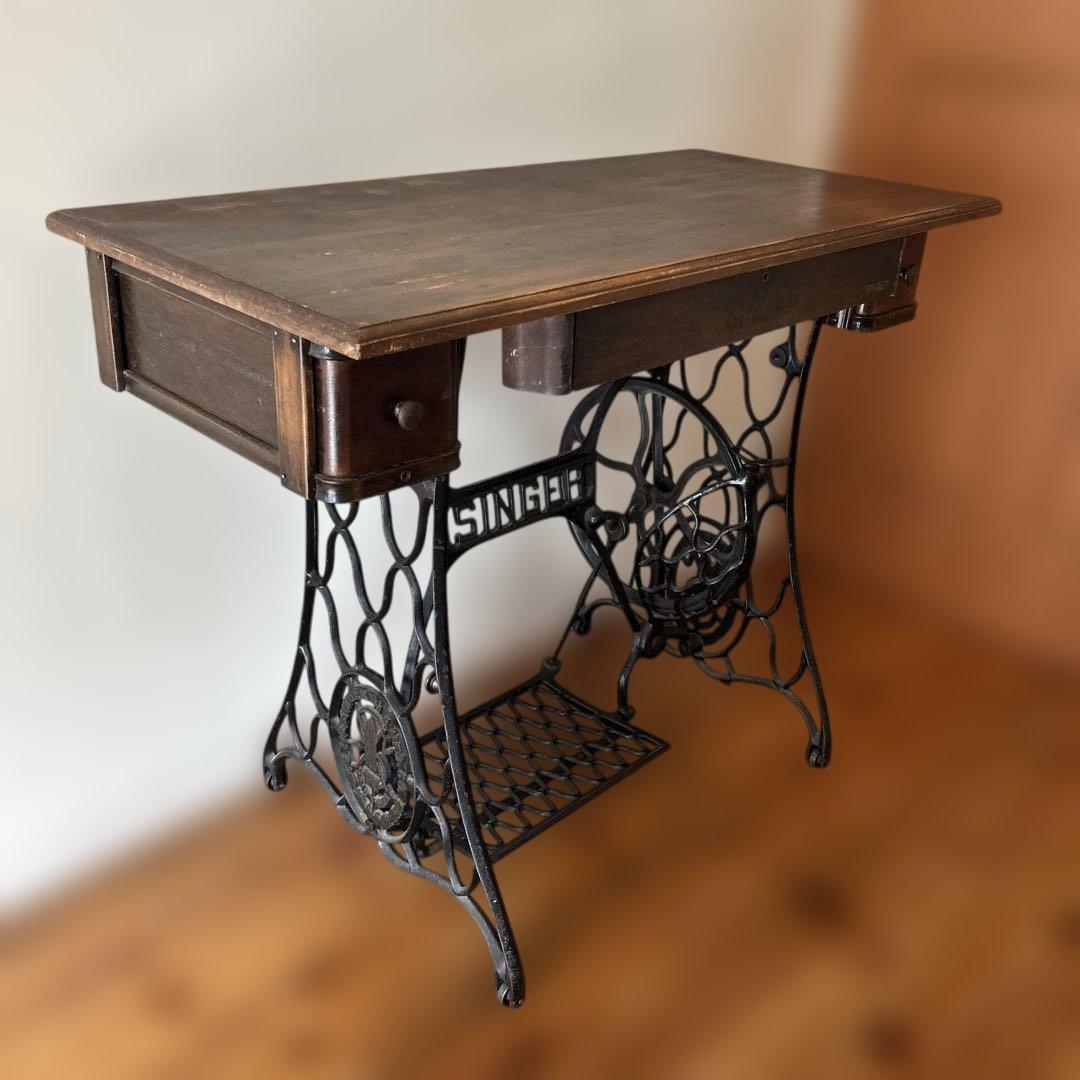 SINGER シンガー ミシン デスク テーブル