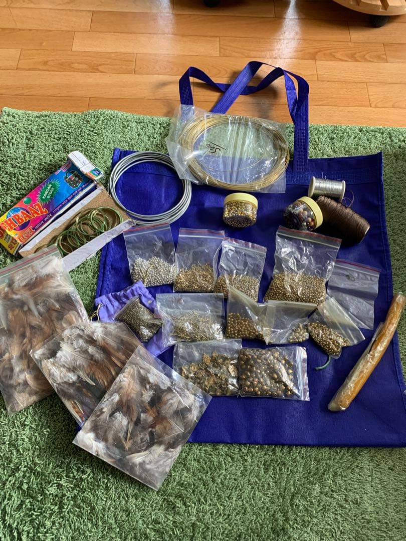 【まとめ売り】　マクラメ　蝋引き糸 手芸素材糸・ビーズ・ワイヤー