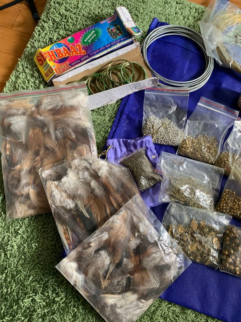 【まとめ売り】　マクラメ　蝋引き糸 手芸素材糸・ビーズ・ワイヤー