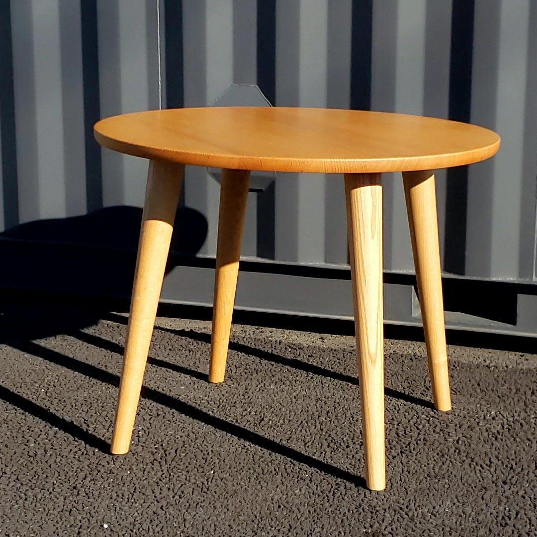 【美品】KASHIWA ラウンドテーブル JG10US カフェ コーヒーテーブル