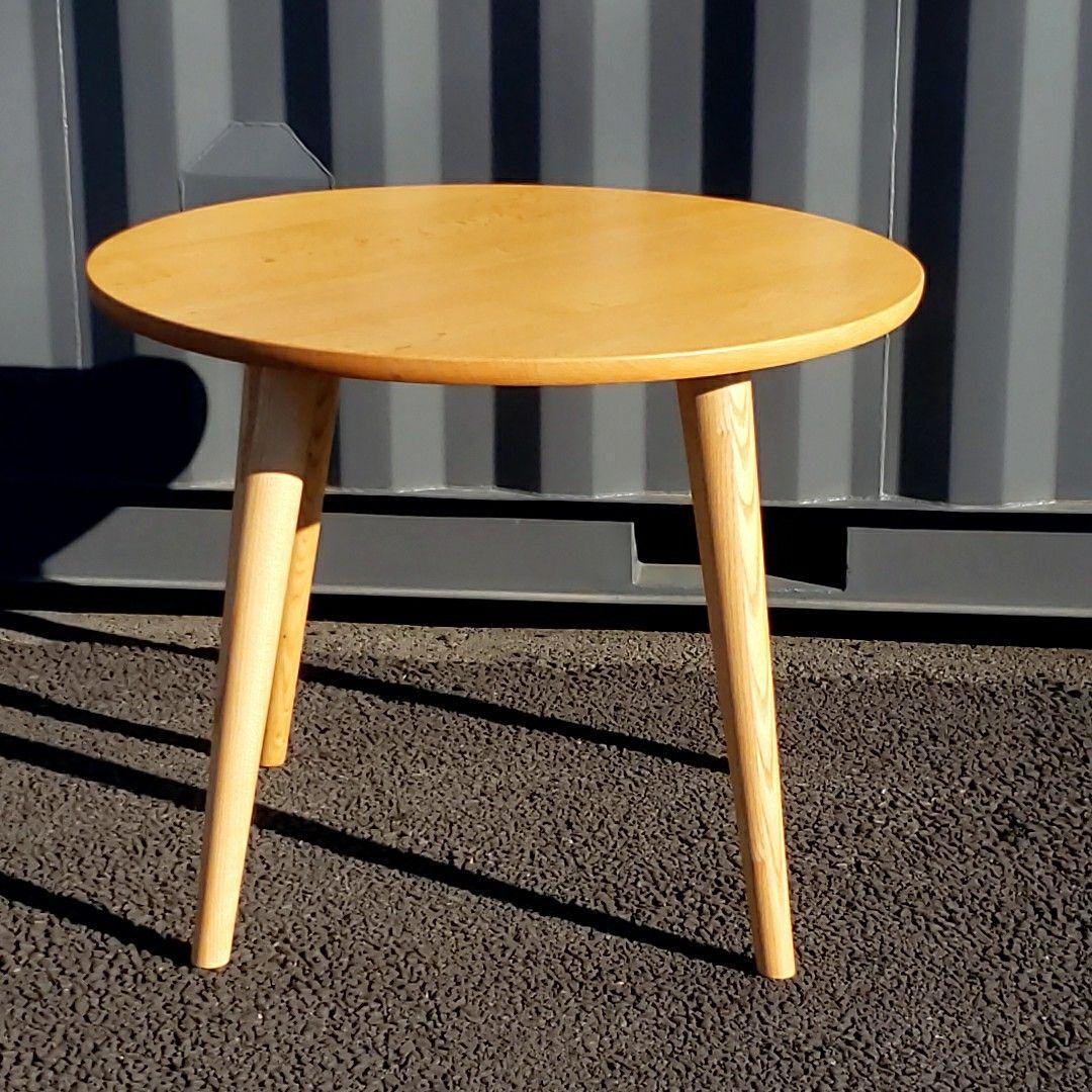 【美品】KASHIWA ラウンドテーブル JG10US カフェ コーヒーテーブル
