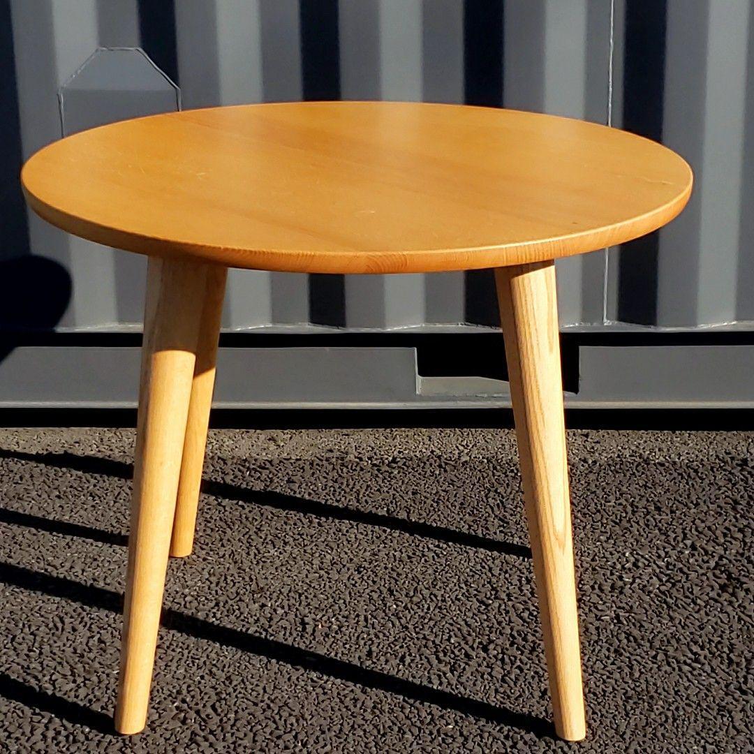 【美品】KASHIWA ラウンドテーブル JG10US カフェ コーヒーテーブル