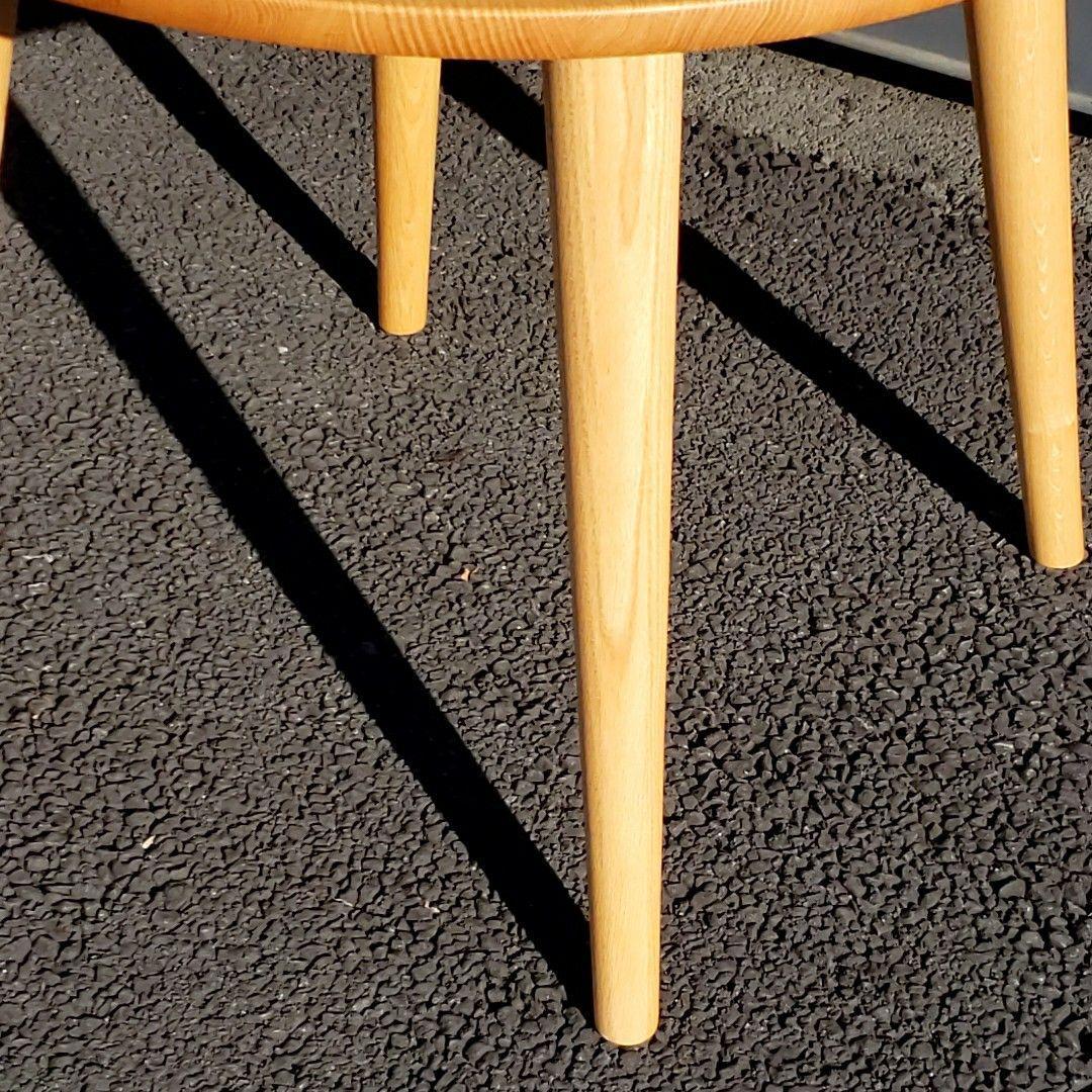 【美品】KASHIWA ラウンドテーブル JG10US カフェ コーヒーテーブル