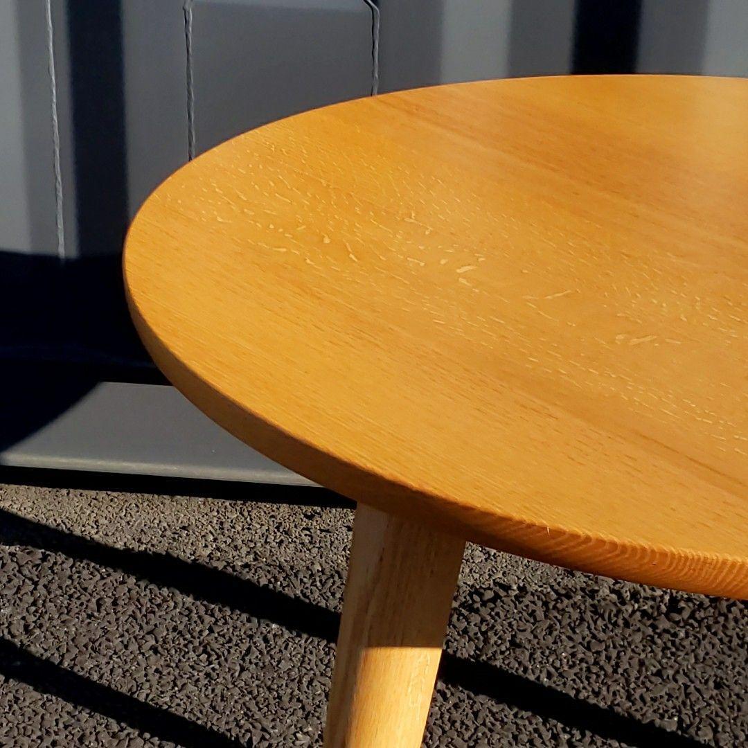 【美品】KASHIWA ラウンドテーブル JG10US カフェ コーヒーテーブル