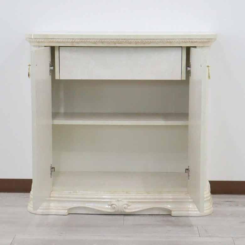 サルタレッリ アマルフィ オープン キャビネット アイボリー イタリア