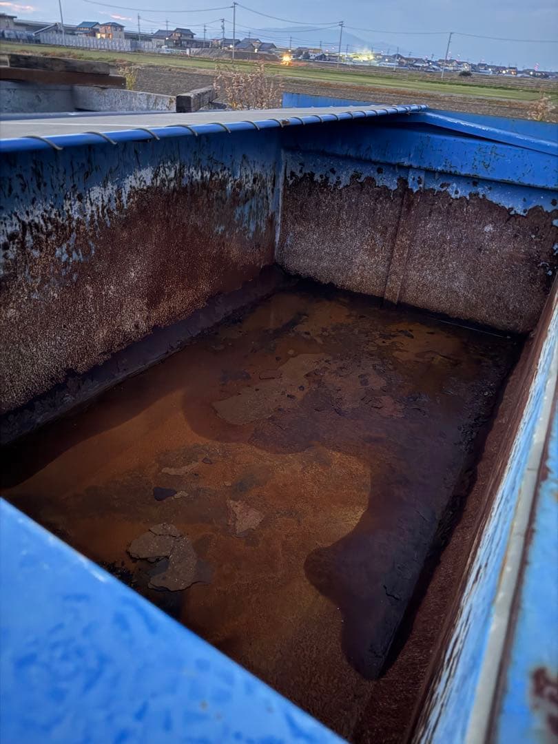 4t車用 巻き込み式産業用コンテナ 汚泥対応 7000kg積載