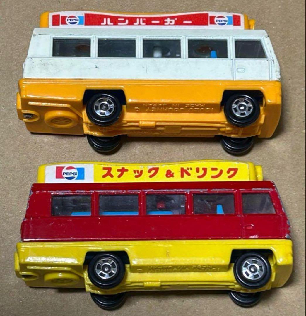 トミカ いすゞ ジャーニーQ 2台セット ハンバーガー スナック&ドリンク