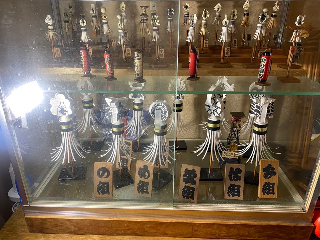 だんじり　祭り　纏 江戸町火消し　手作り飾り纏 江戸消防記念会