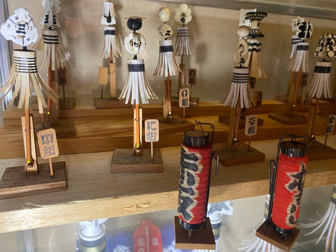 だんじり　祭り　纏 江戸町火消し　手作り飾り纏 江戸消防記念会