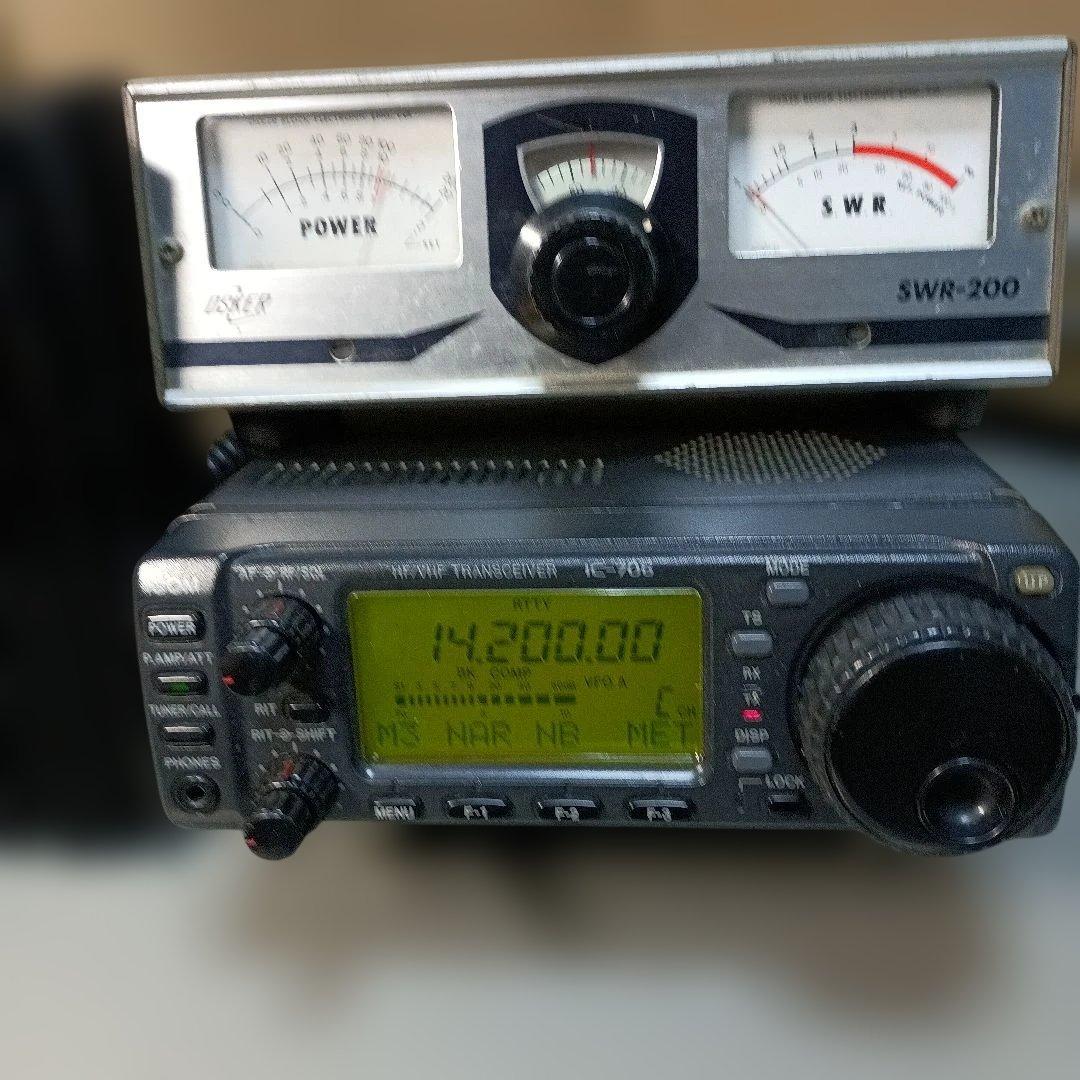カ*ン様 【ビネガー修理済】アイコム　IC-706 HF/VHFトランシーバー
