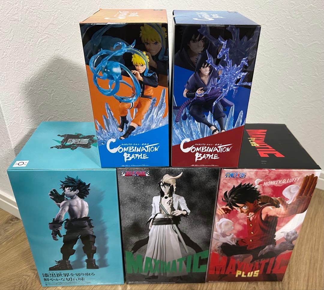 人気アニメフィギュア　6体まとめ売り