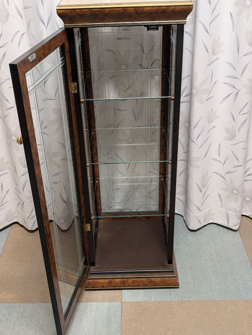 【ジェームス商品】コレクションケース　飾り棚 キュリオケース キャビネット