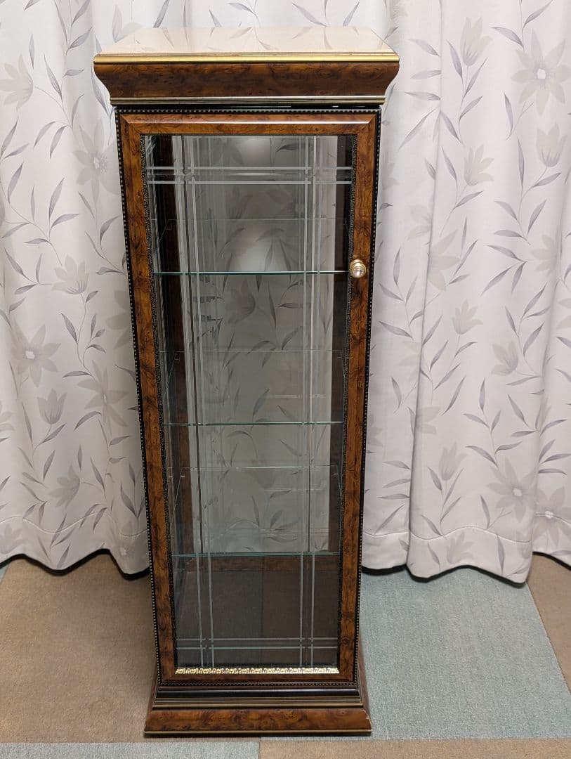 【ジェームス商品】コレクションケース　飾り棚 キュリオケース キャビネット