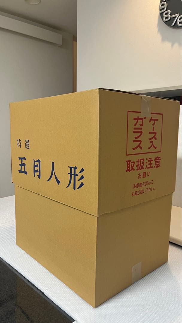 ⭐︎美品⭐︎ 兜飾り12号　オルゴール松明ライト付　端午の節句　5月飾り