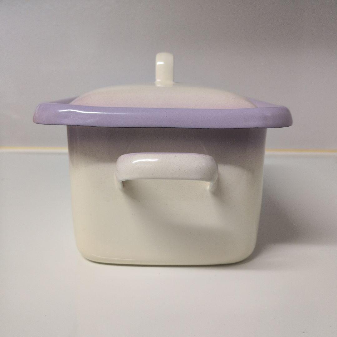 旧 imane ビビアン パープル 角ストッカー イマン