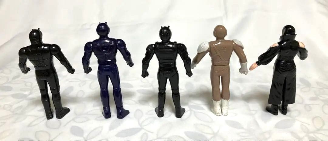 レア　仮面ライダーBLACK RX クラッシュアタック　５体