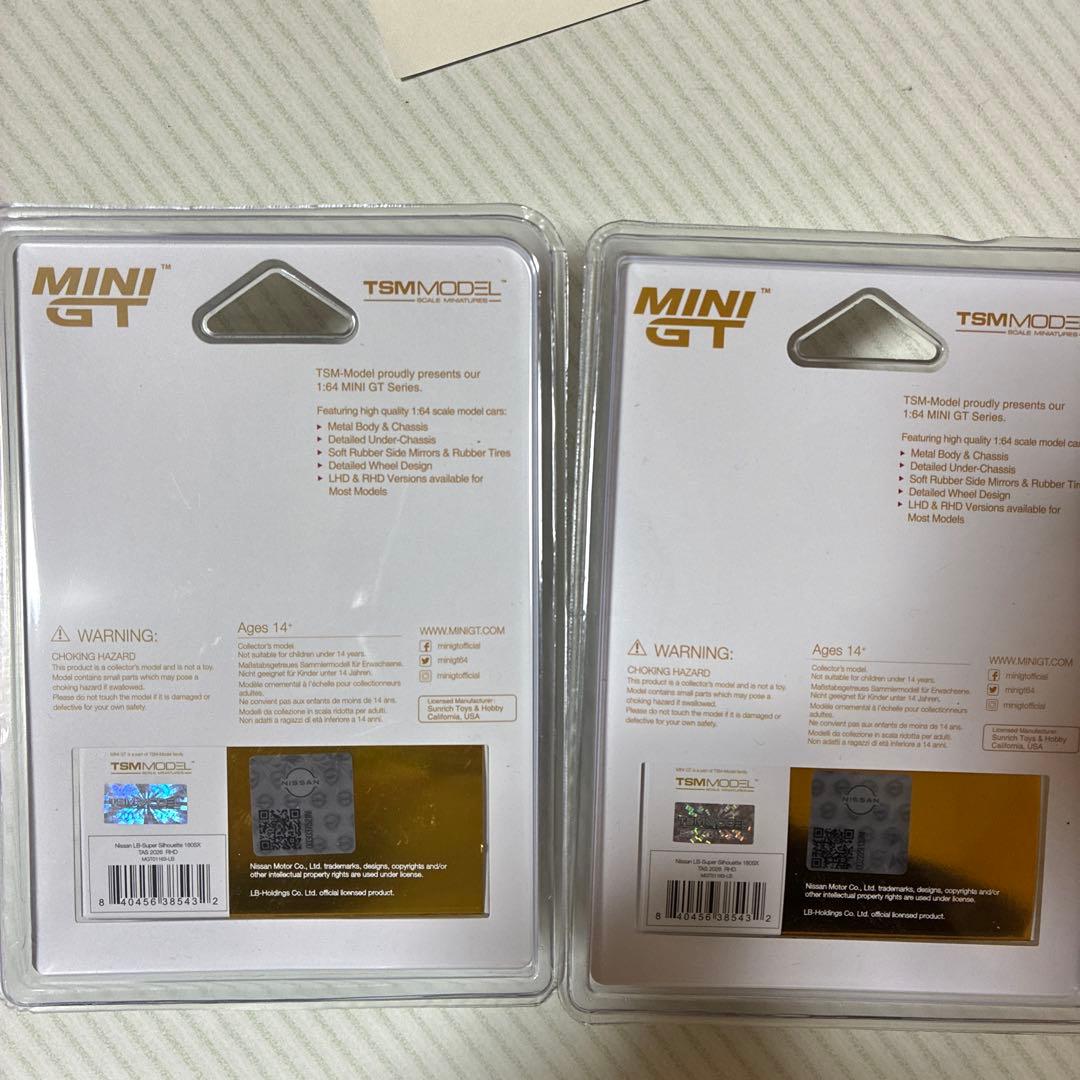 MINI GT リバティウォーク 東京オートサロン2026 180SX限定品2個