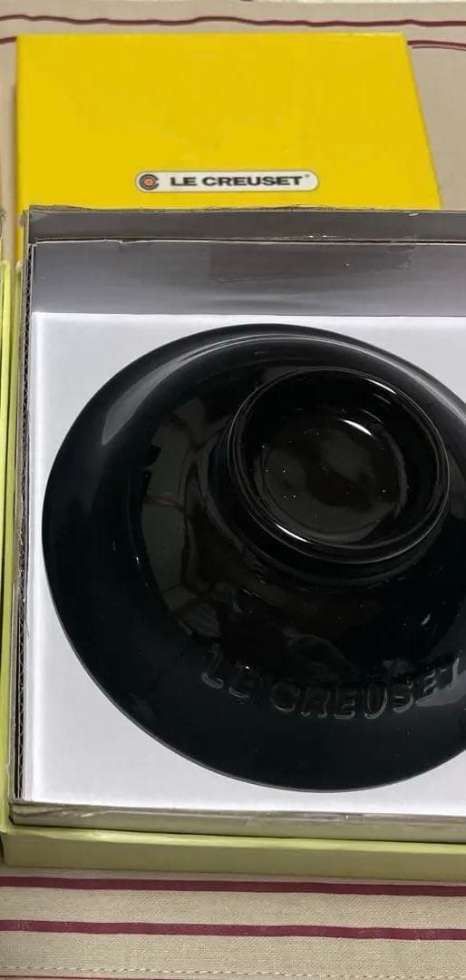 《新品》LE CREUSET 陶器ボウル グレー ブラック 1個