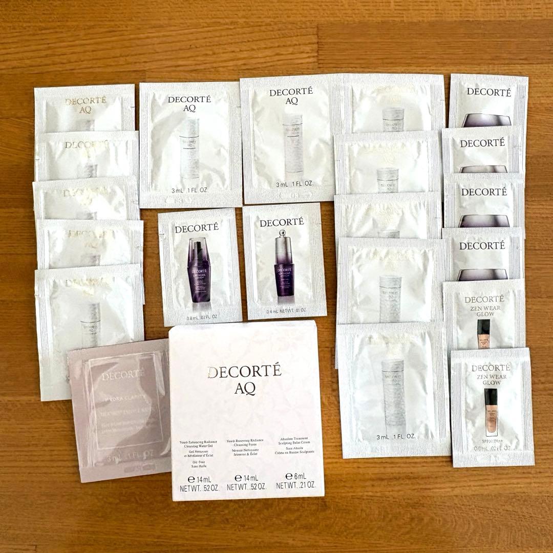 DECORTÉ AQ トライアルセット フェイシャルピュアコットン付 - メルカリ